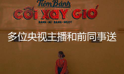 同事多位主播赵赫 张泽群和前赫老央视送别深师念赵切怀